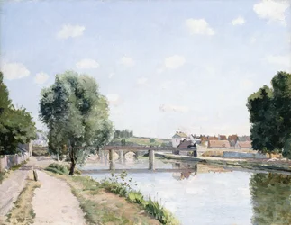 El puente ferroviario, Pontoise, c.1873