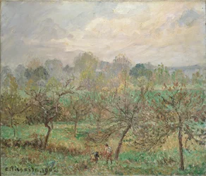 Otoño, niebla matutina, Éragny-sur-Epte