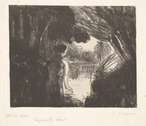 Bañista, tarde, 1897