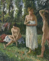 Bañistas, c.1895 (óleo sobre lienzo)