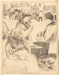 Vendedores de castañas, 1878