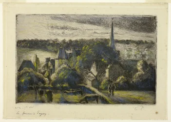 Iglesia y Granja en Éragny