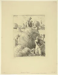Los segadores de Eragny