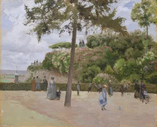 En el parque de Pontoise. 1874