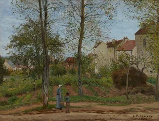 Paisaje de Louveciennes (otoño)