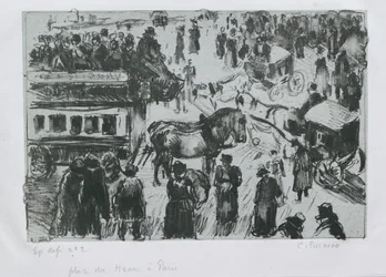 Place du Havre, en París, c. 1897