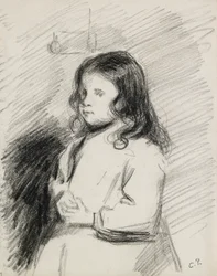 Retrato de Ludovic-Rodo Pissarro 1878-1952, c1883-1884