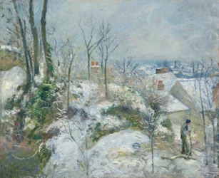 Conejo Warren en Pontoise, Nieve