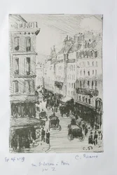 Rue Saint-Lazare, París, 1897