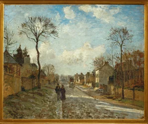 Calle de Louveciennes (óleo sobre lienzo)