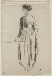 La vaquera, Eragny