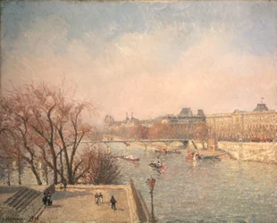 El Louvre: Por la mañana