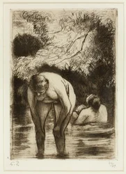 Las Dos Bañistas