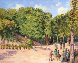 Parque de la Ciudad en Pontoise, 1873