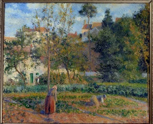 Huerto en el Hermitage, Pontoise