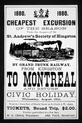Póster del Ferrocarril Grand Trunk