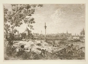 Vista imaginaria de Padua, de la serie Vedute (Vistas)