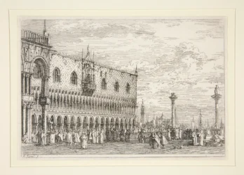 La Piera del Bando, V., de la serie Vedute (Vistas)