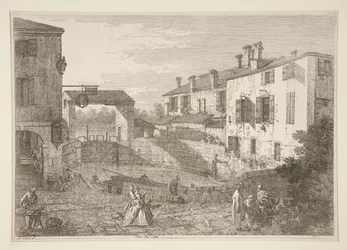 Le Porte del Dolo (Las cerraduras de Dolo), de la serie Vedute (Vistas)