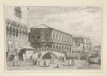 Le Preston, V., (La prisión, Venecia]), de la serie Vedute (Vistas)