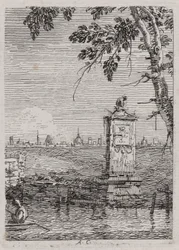 El Pequeño Monumento, de la serie Vedute (Vistas)