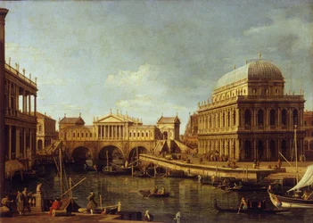 Capricho con la arquitectura palladiana, 1757-1759