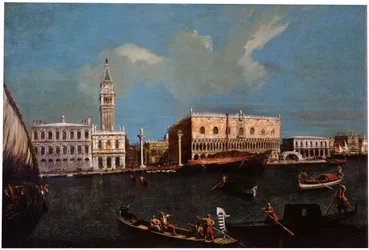 Gran Canal, Piazzetta y Palacio Ducal en Venecia