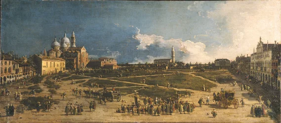 Prà della Valle en Padua, 1740s