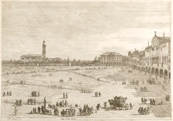 Prà della Valle, de la serie «Vedute»