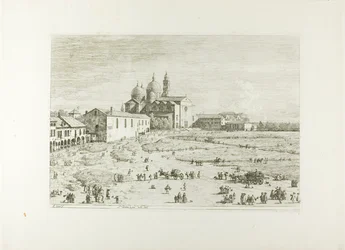S. Giustina en prà della Vale, de Vedute