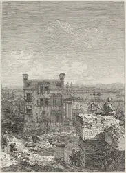 La casa con el peristilo (derecha)