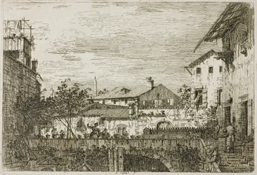 La terraza, de Vedute