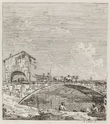 El Carro Pasando sobre un Puente, c. 1735-1746