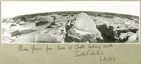 Khan Yunis desde la torre del castillo, Palestina del Sur, Julio 1917