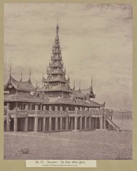 No. 77. Amerapoora. El Palacio del Agua del Rey