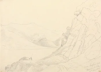 Desde Anglers Rock, Lago Ennerdale, 10 de mayo de 1836