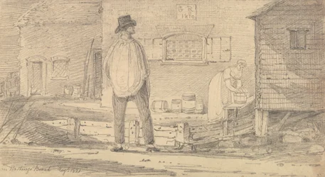 En la playa de Hastings, agosto de 1821
