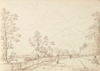 En la carretera de Killarney que lleva al castillo de Ross, 4 de septiembre de 1841