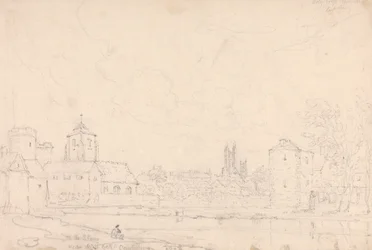 En el Stour, cerca de West Gate, Canterbury