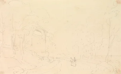 Boceto de la casa de verano del Sr. Ward, Isla de Wight