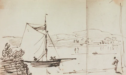 Boceto de un velero