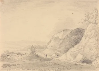 Bastión sureste del castillo de Carisbrooke, 14 de junio de 1830