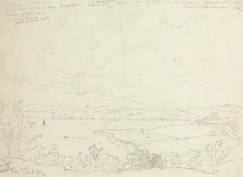 Puesta de sol, Beachley, 29 de mayo de 1846