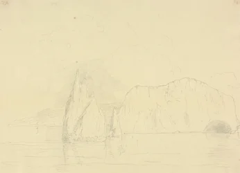 Las agujas y los acantilados de Freshwater, Isla de Wight