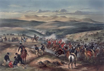 La batalla de The Gwanga, Cabo de Buena Esperanza, el 8 de junio de 1846