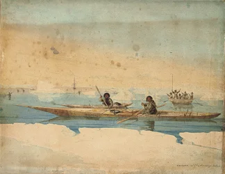 Canoas de las Islas Salvajes, Estrecho de Hudson