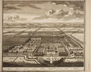 Palacio de recreo de Frederik Henrik en Hornslaardyck, cerca de Gravesand