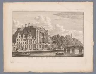 Vista de Felix Meritis en Ámsterdam
Edificio Felix Meritis en Ámsterdam (título en el objeto)