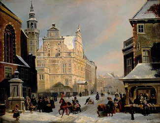 Ayuntamiento, La Haya, 1853