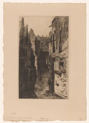 Canal en Dordrecht
Oude Gracht en Dordrecht (título en el objeto)